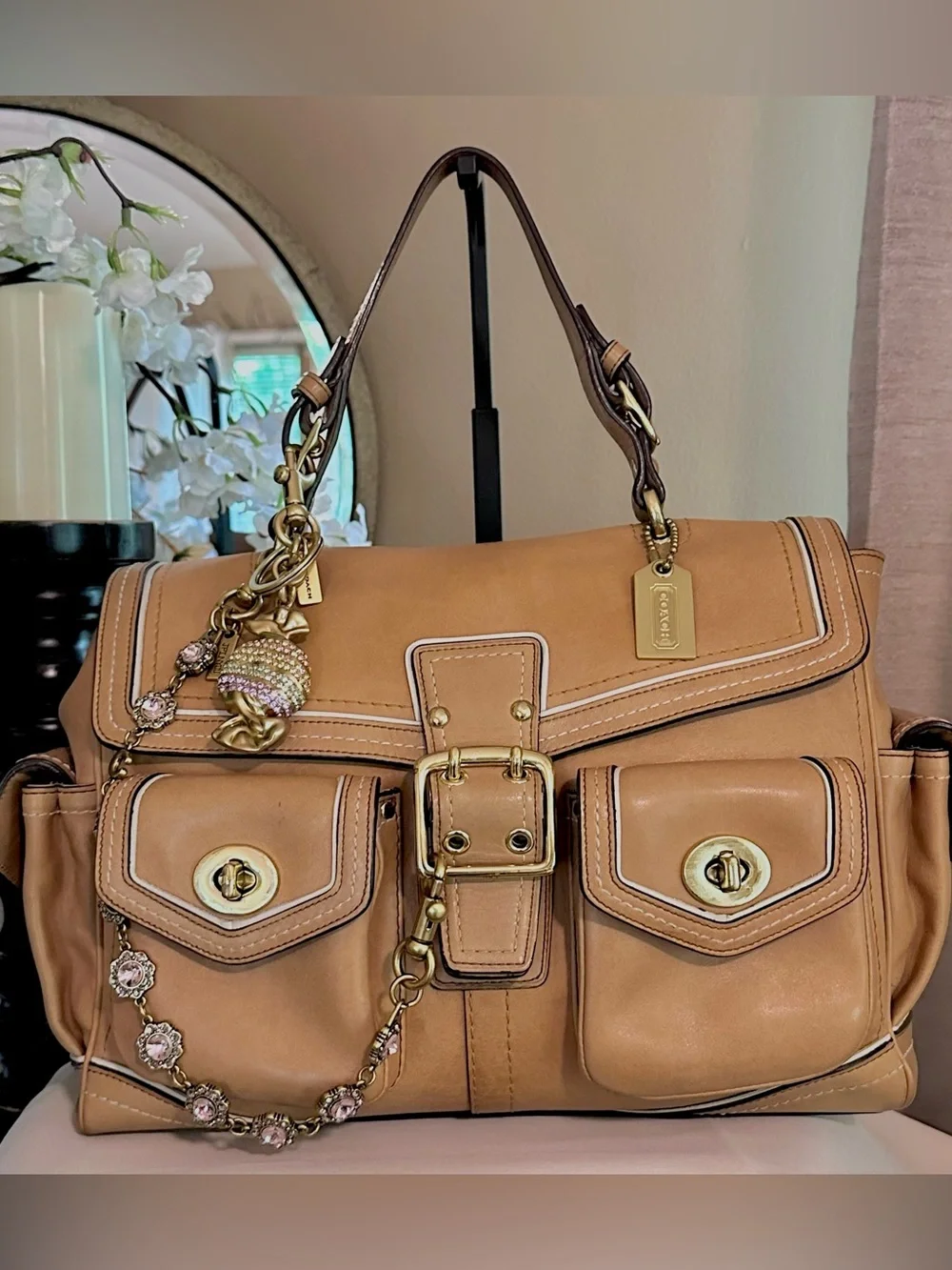 Coach Limited Edition Daphne Top Handle Satchel (Style #5709)